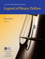 Legend of Sleepy Hollow Orchestra sheet music cover Thumbnail